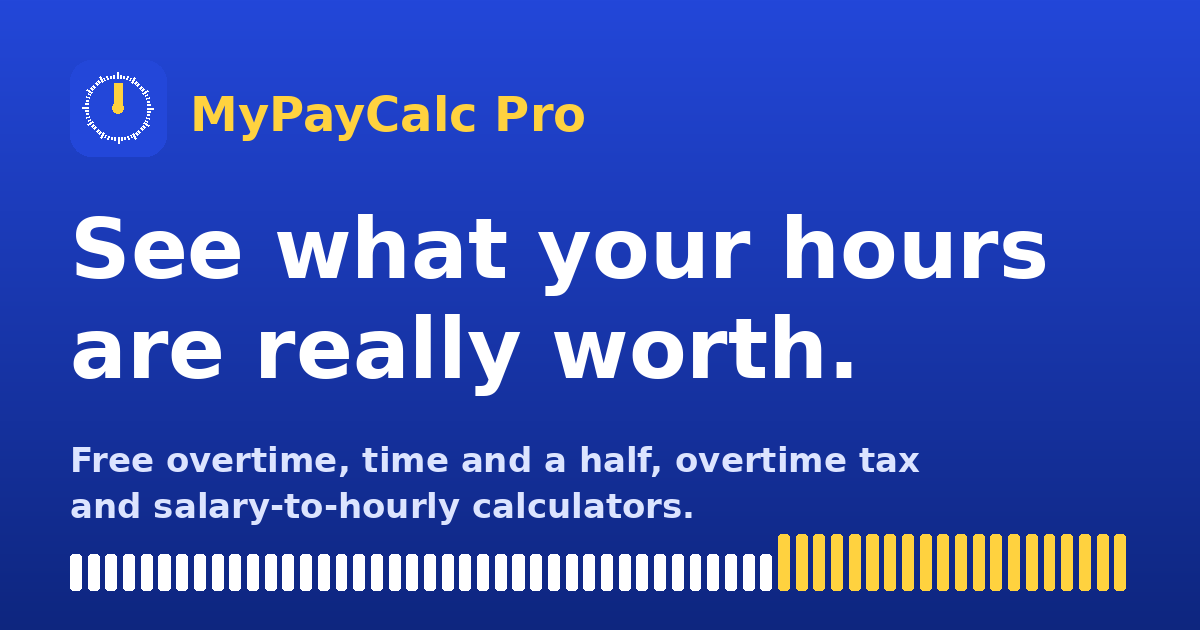 MyPayCalcPro preview